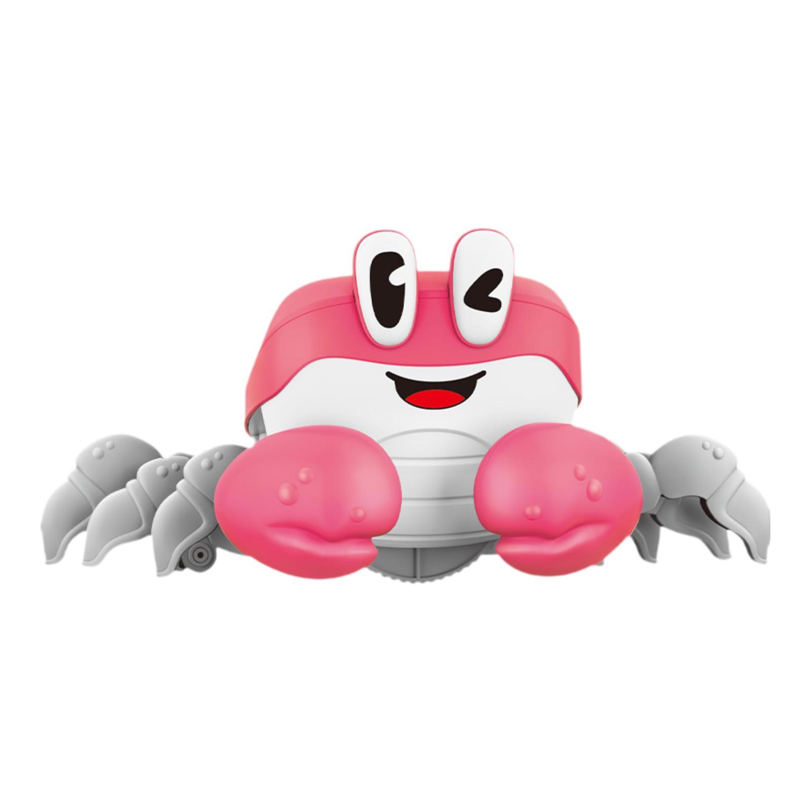 Magideal - Juguete Musical Eléctrico Con Forma De Animal, Mascota Interactiva, Compañero Sensorial, Animal Corriendo, Juguete Para Bebé Para Ejercicios De Año Nu Rosa