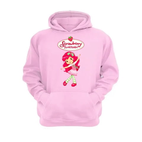 Genérico - Polerón Canguro Frutillita Rosa Talla L Unisex