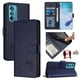 thumbnail image 5 of Funda tipo cartera FOXDOCK para Motorola Edge 30 con soporte, ranuras, RFID, diseño de gato, 5 of 5
