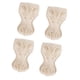 thumbnail image 4 of 4pcs patas de sofá de madera maciza pies inacabados para muebles o sillón sillón d, 4 of 5