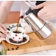 thumbnail image 5 of Cafetera Moka De Acero Inoxidable 6 Tazas, 5 of 9