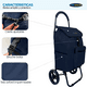 thumbnail image 2 of Carrito de Compras Plegable Carry All Sidney 55 Litros Carro Feria, 2 of 6