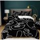 thumbnail image 1 of Abstract Face Lines Quilt Duvet Cover Set Comforter Cover Home Textiles3-Piece Bedding Set, 1 of 5