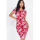 thumbnail image 1 of Vestido Estampado Tie-dye Burdeos L, 1 of 5