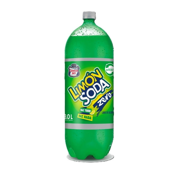 Bebida Limón Zero Botella, 3 L