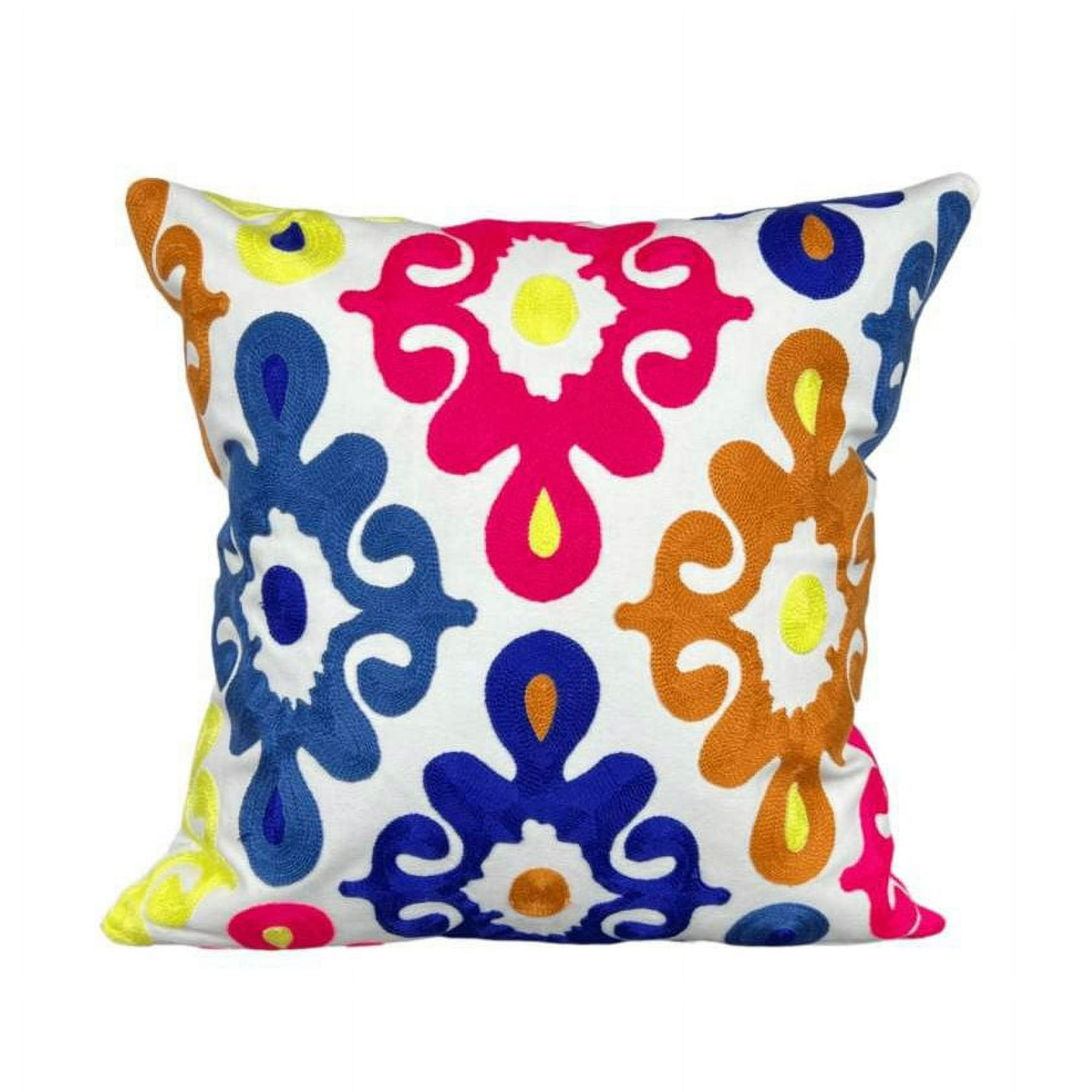 Homestore - Funda Cojín Bordada 45x45 Cm Rainbow