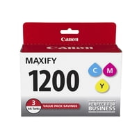Tinta Canon Maxify Pgi-1200 De 3 Colores Compatible Con Varios Paquetes