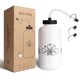 thumbnail image 1 of Botella de agua SolForis Hockey con pajita larga de 1 litro (32 oz) sin BPA, 1 of 6
