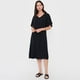 thumbnail image 4 of Vestido Mujer Largo Botones Negro Corona, 4 of 5
