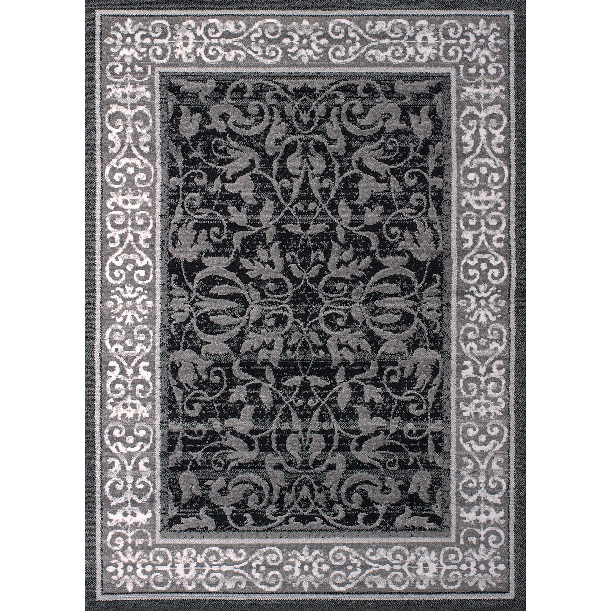 United Weavers Of America - Alfombra De Piso United Weavers Dallas Baroness Gris 61 X 100 Cm