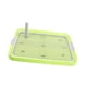 thumbnail image 3 of Inodoro Para Perros, Orinal Para Cachorros, Orinal, Bandeja De Arena Con Celosía, Bandeja Para Orinal Para Perros, Verde, 3 of 5