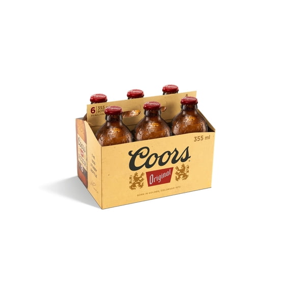 Cerveza Lager Original 5° Pack 6 Botella, 355 ml