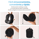 thumbnail image 4 of Almohada Viscoelastica Belug  Para Viaje De Cuello + Antifaz Color Negro, 4 of 5