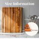 thumbnail image 2 of Tabla de cortar NEW M WAY TEAK WOOD 46 x 36 x 1,5 cm, 2 of 6