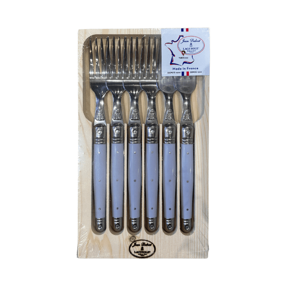 Laguiole Set 6 Tenedores Lavanda