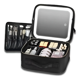 thumbnail image 1 of Cosmetiquero Organizador De Maquillaje Viaje Espejo Luz Led, 1 of 6