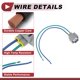 thumbnail image 5 of 1 Juego de cableado del casquillo de la luz de señal de giro delantera para Toyota Tacoma 1998-2000 No.9007599078 Arnés de conector de bombilla con enchufe pre-cableado, 5 of 7