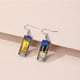thumbnail image 1 of Vintage Van Gogh Painting Glass Drop Dangle Earrings Artist Delicate Decor For Women Girls 1Pair, 1 of 5