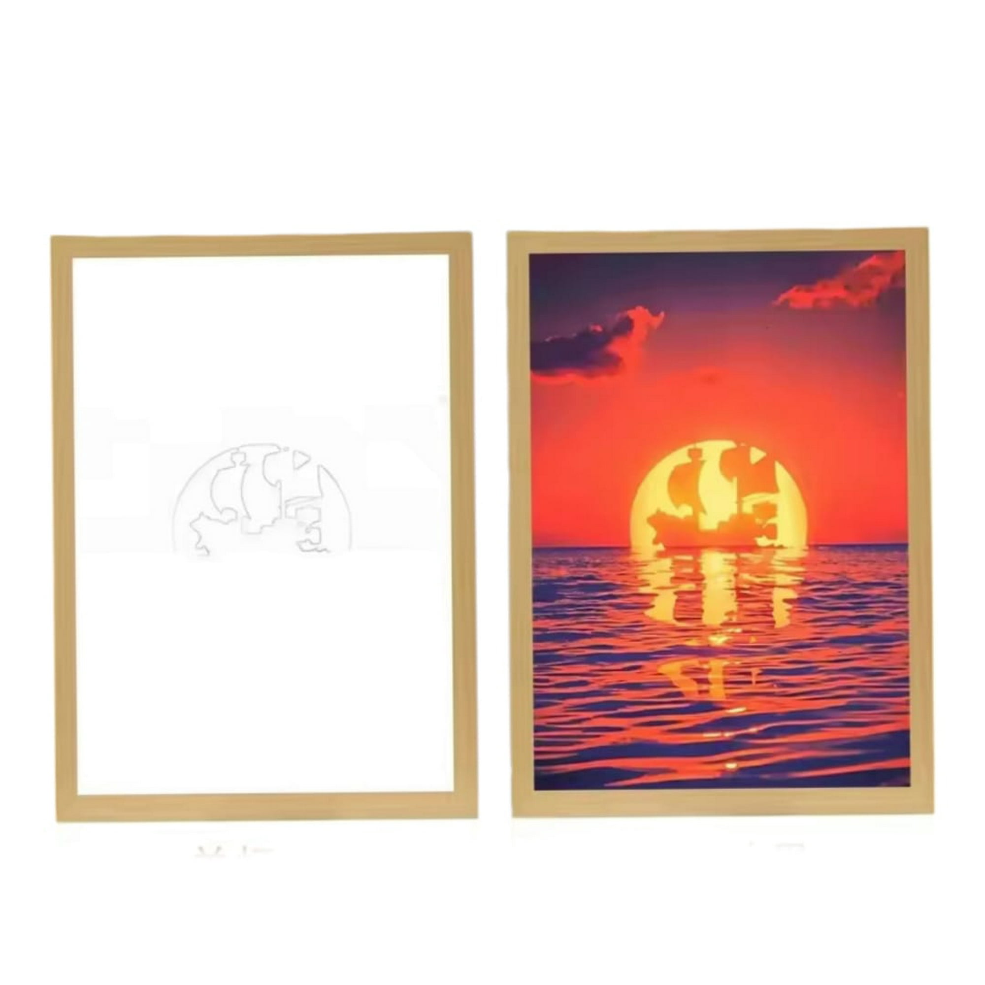 Lelumania - Cuadro Led De Barco One Piece 23x18cm