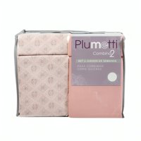 Mashinni - Set 2 Sábanas 1.5 Plazas Plumetti Acra