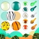 thumbnail image 3 of 24pcs, Jungle Balloons 12 Inch Jungle Safari Balloons Animal Print Balloons Jungle Safari Theme Party Decorations Jungle Theme Party Supplies (Fresh Color,Animal Print Style), 3 of 3