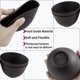 thumbnail image 4 of Tazones de Mezcla PLINNILUY Juego de 5 Negro 10x7 cm Silicona, 4 of 7