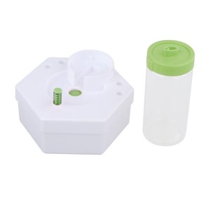 Bothyi - Limpiador De Brochas De Pintura, Enjuagadores De Brochas De Taza De Enjuague Para Artistas De Pintura Al Óleo, Escritura Verde