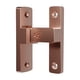 thumbnail image 2 of Cerradura De Puerta Protectora De Pestillo De Puerta De 90 Grados Para Baño, Puerta Corredera De Granero, Baño Rojo, 2 of 5