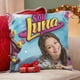 thumbnail image 4 of SOY LUNA Fundas de almohada de terciopelo con tema, regalos de funda de almohada, decoración para el hogar, cojín de lanzar, regalo de cumpleaños para fans y parejas.61*61cm., 4 of 6