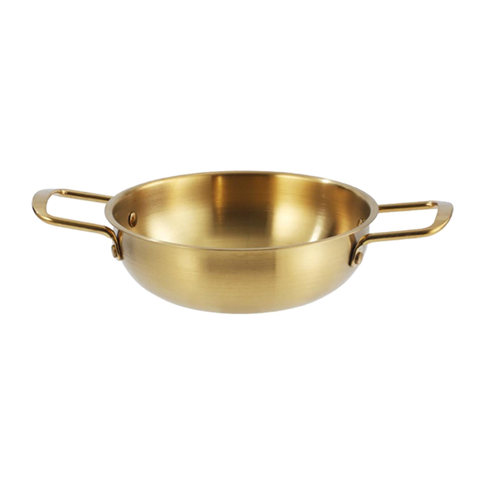 Magideal - Olla De Ramen , Olla De Fideos Instantáneos Para El Hogar, Olla De Acero Inoxidable, Utensilios De Cocina De Calentamiento Rápido, Olla De Sopa 20 Centímetros