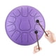 thumbnail image 1 of Tambor Lengua De Acero Meditación Yoga 6” 11 Tonos Morado, 1 of 9