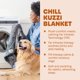 thumbnail image 5 of Manta Dog Gone Smart Chill Kuzzi FIR de Terciopelo Velboa, 5 of 6