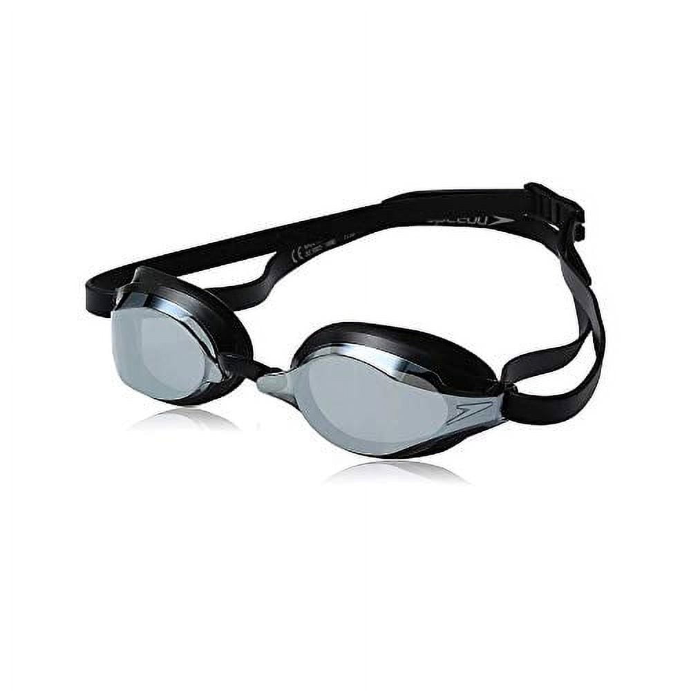 Gafas De Natación Speedo Speedo Speed Socket 2.0 Unisex, Color Negro Y Plateado