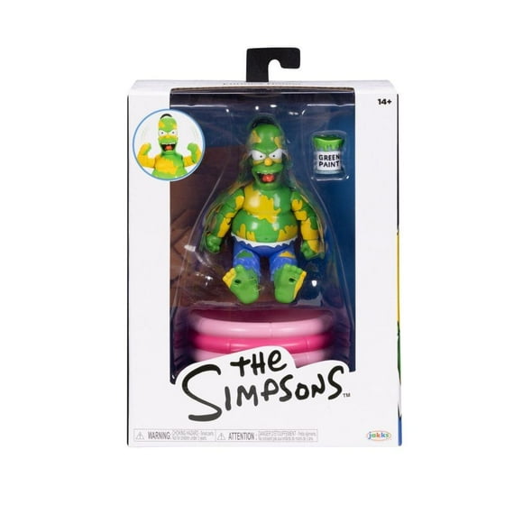 Figura Los Simpson Homero Furioso Coleccionable de 5 Pulgadas