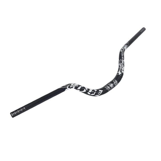 Manillar de MTB de carretera aleación de aluminio Extra larga 31,8mm manillar BMX la adaptaciónción a tallos de 22,2mm , Negro 780mm