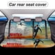 thumbnail image 5 of Norte por Noroeste-theme Car Rear Seat Covers Back Elastic Flexible Car Seat Covers Decorative Fits Most Cars 120x59x76cm, 5 of 6