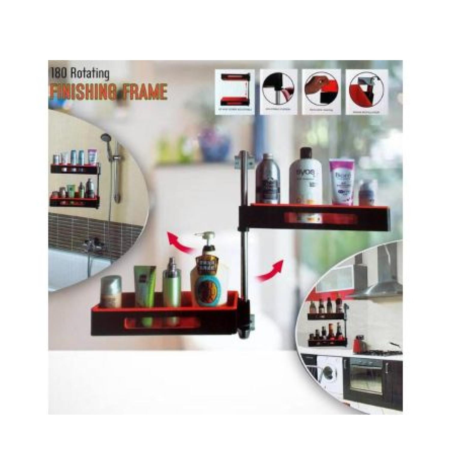 Total E-commerce - Organizador Esquinero 2 Niveles Para Cocina O Baño