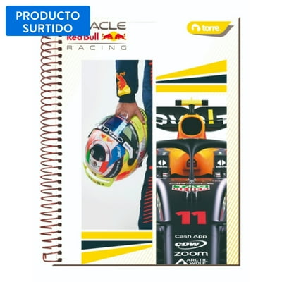 Cuaderno Top Redbull Racing 7M 150 Hojas/ Producto Surtido