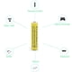 thumbnail image 3 of Pilas Recargables AAA NiCd 1.2V 600mAh Paquete de 8 QBLPOWER, 3 of 6