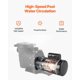 thumbnail image 3 of Motor para bomba de piscina VEVOR 1 HP 3450 RPM 115V/230V, 3 of 9