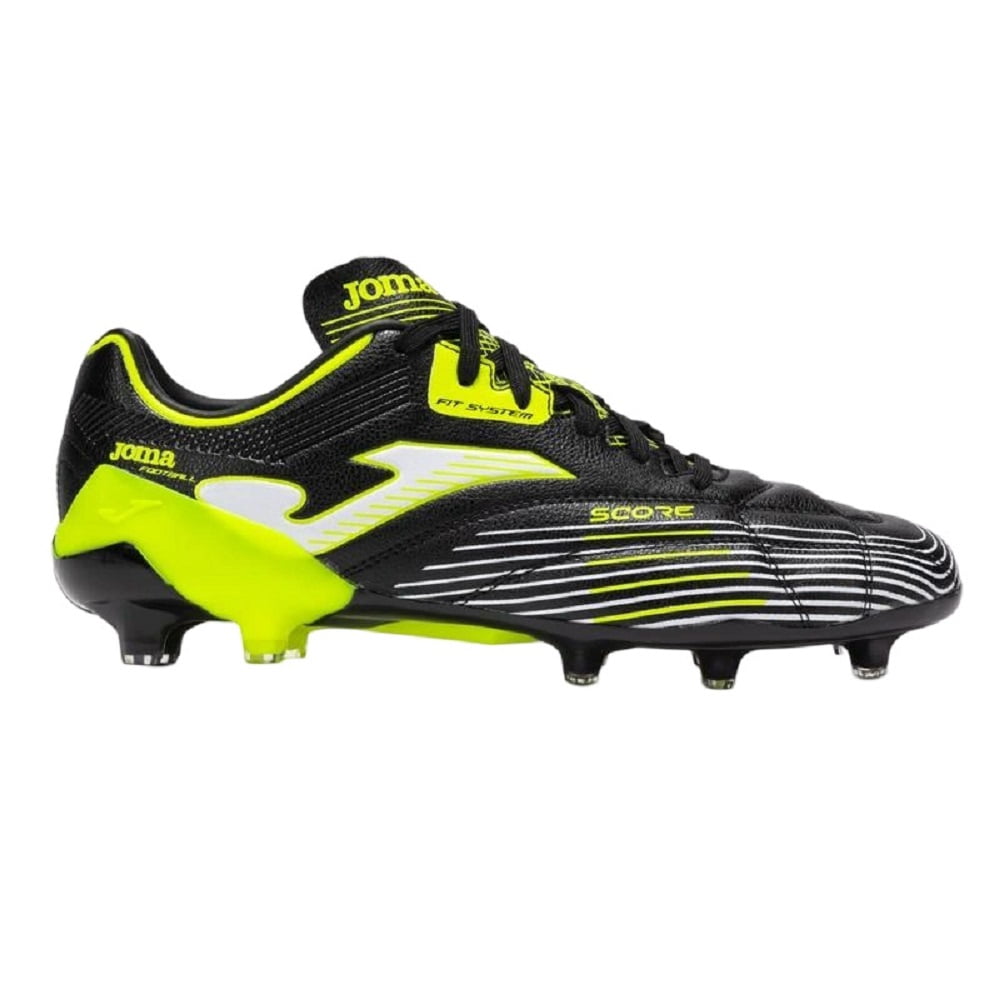 Zapatilla Fútbol Fg Hombre Score Negro Flúor Joma