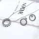 thumbnail image 5 of Conjunto Collar Y Aros: Life Fantastic, Plata925, Regalo  Plateado, 5 of 7