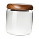 thumbnail image 5 of Tarro de almacenamiento de vidrio con tapa hermética, bote de cocina, contenedor de alimentos para encimera, tarro de miel para nueces, pasta, azúcar, , tapa a presión 38 tapa a presión 380ml, 5 of 5