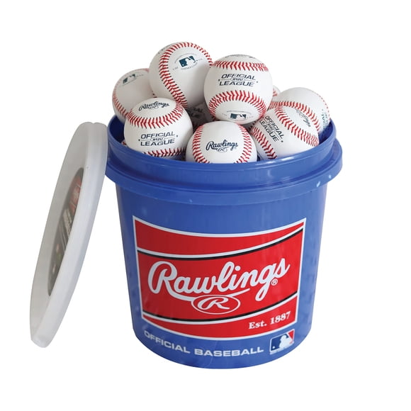 Cubo Baseballs Rawlings Game Use Youth/12U, 28 oz, 24 unidades