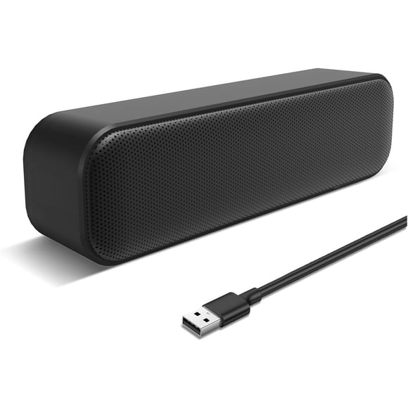 Parlante USB para computadora Shuley SLHKSPEAKER de 7 pulgadas y 6 W