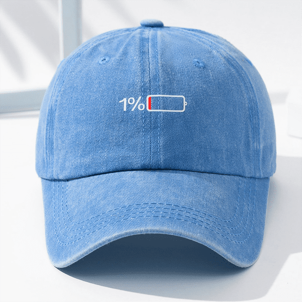 Men's Washed Printed Baseball Cap