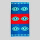 thumbnail image 3 of Toalla de Playa Velour Ojos, 3 of 3