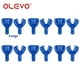 thumbnail image 1 of OLEVO 12 Pcs Disposable Dental Impression Trays Adult Kid Kit Colorful Upper Lower Teeth Holder Odontología Treatment Material, 1 of 3