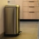 thumbnail image 2 of Basurero Cocina Iron 40lts Pedal Acero Inox Simplit, 2 of 8