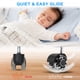 thumbnail image 4 of Silla de oficina con ruedas giratorias Omyoffice Heavy-Duty, juego de 5, 4 of 8